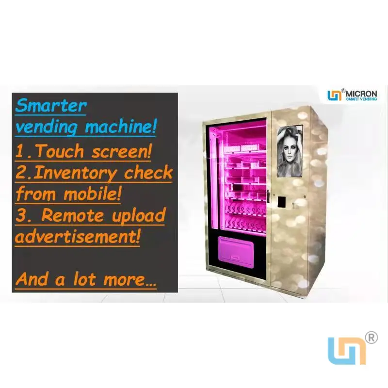 Top Sale Eyelash Vending Machiene Cosmetics Vending Machine And Advertising Screen - Image 2