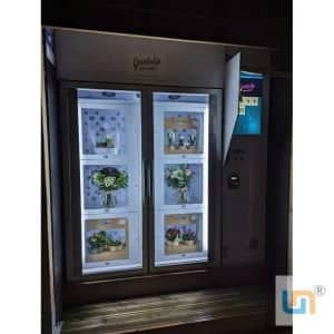 Micron Cooling Refrigerator Combo Machine For Fresh Flower Vending Machine In Unmanned Self Service Store