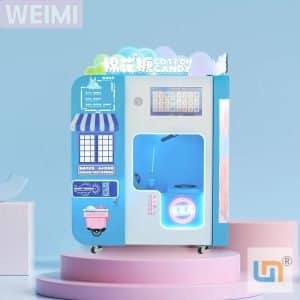Weimi Cotton Candy Vending Machine For Sale In Amusement Park