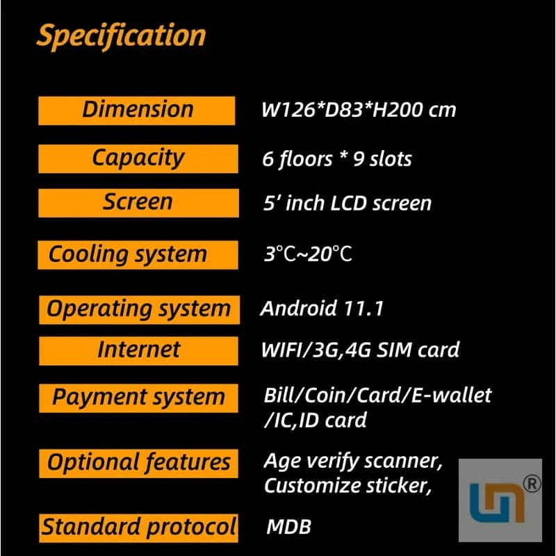 Micron Commmercial Self Service Snack And Cold Drink Vending Machine With Cooling System Factory Direct Supply Vending Machine For Sale - Image 6
