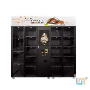 Shoe Vending Machine Locker With 21.5 Inch Touch Screen Can Play Advertisements Personalized Brand Customization