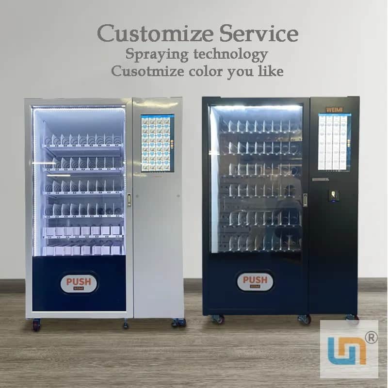 Micron Customizable Intelligent Snack Drink Vending Machine With Cooling System Touch Screen Support E-Wallet - Image 10