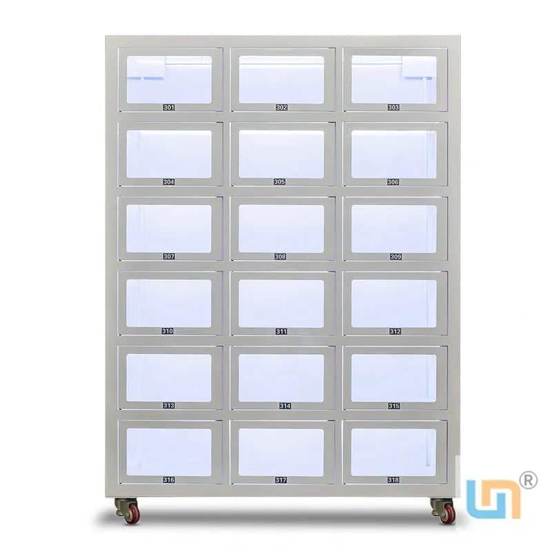 Micron Pre-Made Meal Vending Machine Cooling Locker Type With Card Reader And Touch Screen. Accept Customize. - Image 8