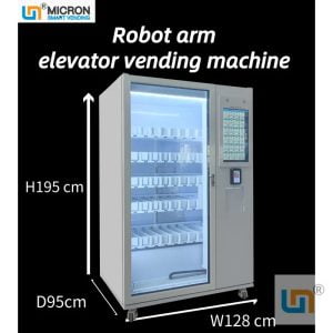 Elevator Type Vending Machine Safe Delivery Suitable For Glass Bottle Drink Wine Vending Machine