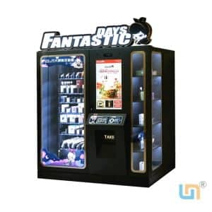 Micron Cosmetic Scented Candle Vending Machine With Elevator And Display Cabinet Card Reader Accept Customize