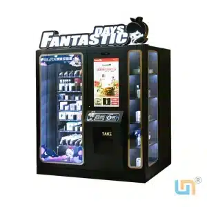 Micron Lipstics Beauty Cosmetics Vending Machine With X-Y Axis Elevator And Display Cabinet Card Reader Accept Customize