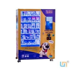Micron Smart Outdoor Pet Vending Machine For Dog Food Treats Vending Machine With E-Wallet Card Reader Accept Customize