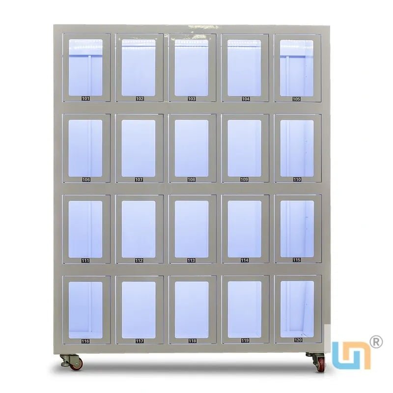 Micron Pre-Made Meal Vending Machine Cooling Locker Type With Card Reader And Touch Screen. Accept Customize. - Image 6