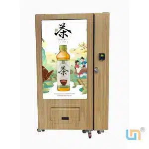Micron Healthy Food Meal Vending Machine With Elevator And 55 Inch Large Touch Screen, Support Card Reader E-Wallet