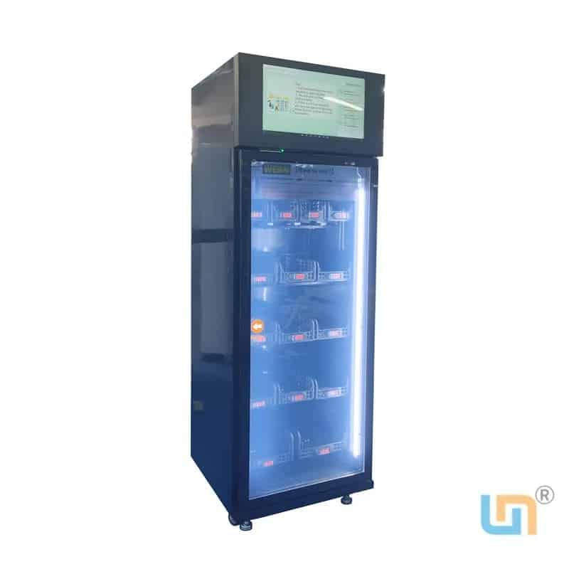 Smart Fridge Vending Machine For Sale Egg Vegetable Fruit Farm Produce Vending Machine With Cooling System Card Reader - Image 7