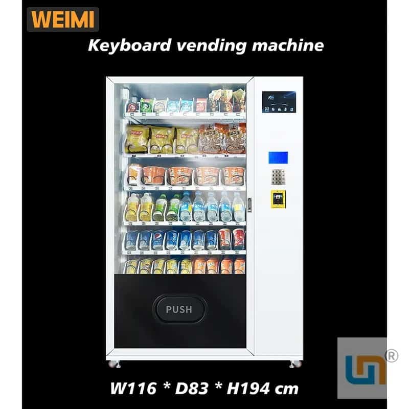 Micron Commmercial Self Service Snack And Cold Drink Vending Machine With Cooling System Factory Direct Supply Vending Machine For Sale - Image 7