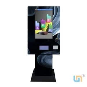 Standing Type 22 Inch Touch Screen Screen Electronic Cigarette Vape Vending Machine With Age Verify And Contactless Payment