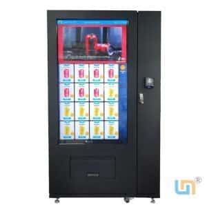 Large Touch Screen Snack And Drink Smart Vending Machine For Coke,Orange Juice,Milk