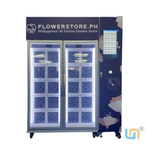 Micron Flower Vending Machine With 22inch Touch Screen And Card Reader 3-20℃ Cooling System