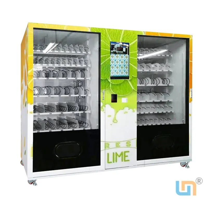 Combo Smart Machine Meal And Drink With Elevator And Touch Screen. 300~500 Big Capacity Accept Customize - Image 7
