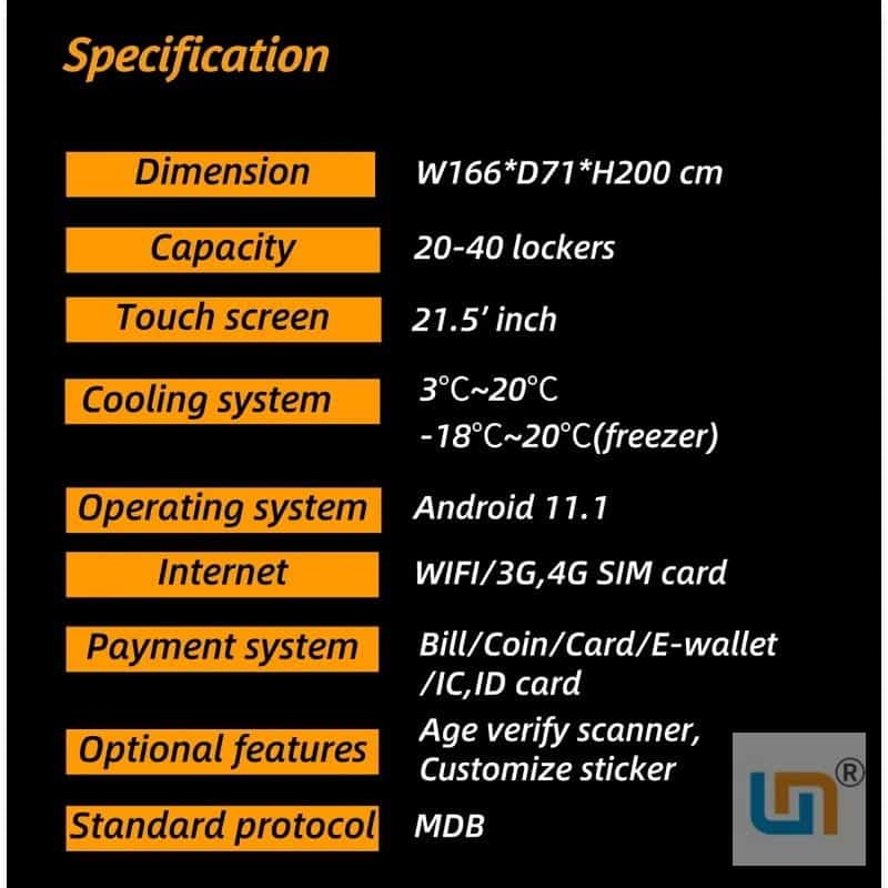 Micron Pre-Made Meal Vending Machine Cooling Locker Type With Card Reader And Touch Screen. Accept Customize. - Image 11