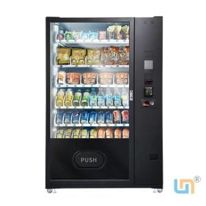 Export Europe Commercial 24/7 Self Service Snack And Drink Vending Machine With Cooling System Vending Machine For Small Business