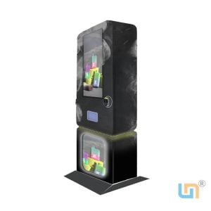 Micron Smart E-Cigarette Vape Vending Machine With Age Checker Advertisement Screen Fashion Light Stripe