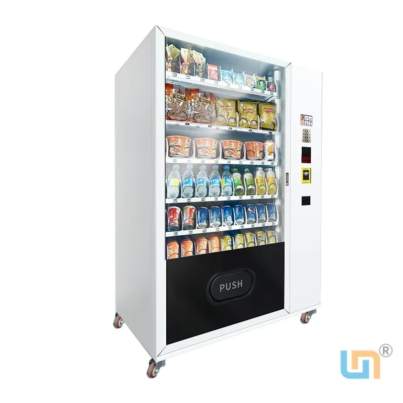Micron Commmercial Self Service Snack And Cold Drink Vending Machine With Cooling System Factory Direct Supply Vending Machine For Sale - Image 9