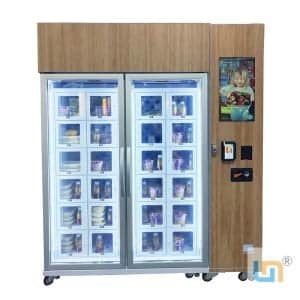 Freezer Locker Vending Machine Frozen Food Vending Machine For Frozen Meat, Sea Food, Frozen Food, Ice Cream