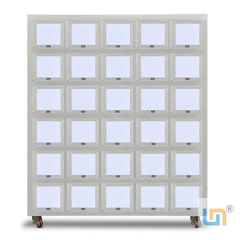 Micron Pre-Made Meal Vending Machine Cooling Locker Type With Card Reader And Touch Screen. Accept Customize. - Image 4