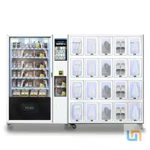 Disposable Supplies Vending Machine For Shaver, Slippers, Bathrobe In Hotel Support Card Reader E-Wallet Cash Coin