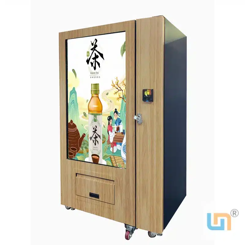 Micron Healthy Food Meal Vending Machine With Elevator And 55 Inch Large Touch Screen, Support Card Reader E-Wallet - Image 2
