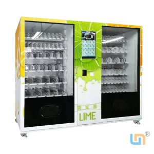 Micron Snack Drink Vending Machine Designed For Malaysia With E-Wallet Payament System