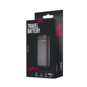 Maxlife MXPB-01 Power Bank 2 x USB DC 5V / 2.4A 20000 mAh Black