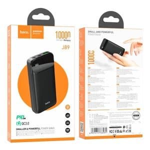 Hoco J89 Fast Charging Power bank 20W (10000mAh) Black