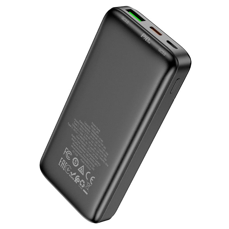 Hoco J89 Fast Charging Power bank 20W (10000mAh) Black - Image 5