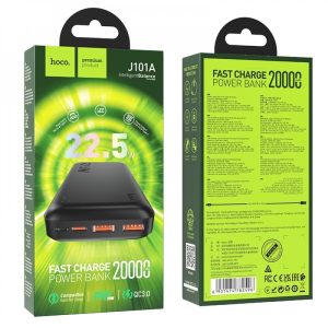 Hoco J101A Astute 22.5W Full Compatible Powerbank (20000mAh) Black
