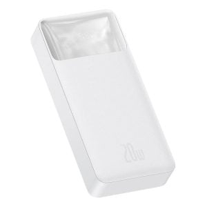 Baseus PPDML-M02 Bipow Digital Display Power Bank 20000mAh 20W White
