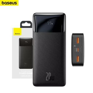 Baseus Bipow Digital Display Power Bank 20000mAh (QC&PD)(20W) Black