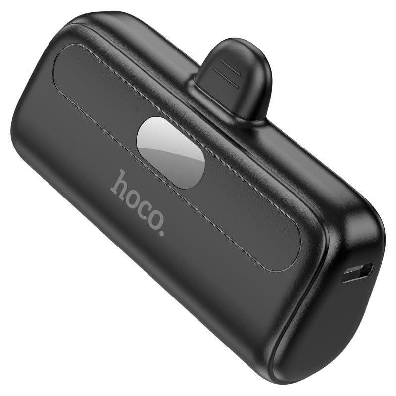 Hoco J116 Cool Charging Pocket Power Bank with Digital Display (Type-C) (5000mAh) Black - Image 4