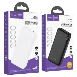 Hoco J128A Powerful Dual USB Output Power Bank(20000mAh) Black
