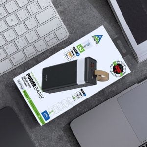 Aokus FS01 Fast Charging 65W Built In Table Lamp 30000mAh Powe Bank Black