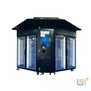 Outdoor Flower Vending Machine with Canopy 32-inch Touchscreen