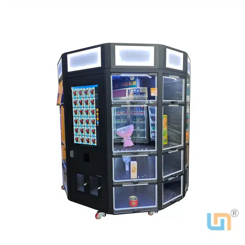 Micron cooling fresh bouquet flower vending machine with 21.5 inch touch screen and nayax card reader. - Image 6