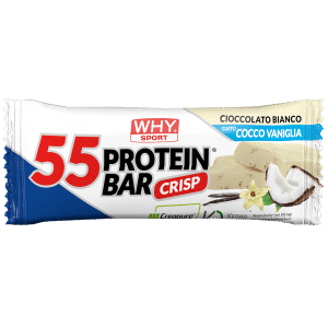 55 Protein Bar 55g – White Chocolate Vanilla Coconut