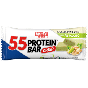 55 Protein Bar 55g – White Chocolate Pistachio