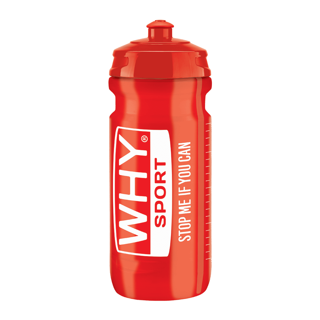 Why Sport Red Water Bottle 600 ml