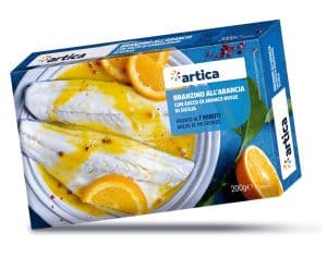 Sea Bass With Orange And Sicilian Red Orange Juice – 250g