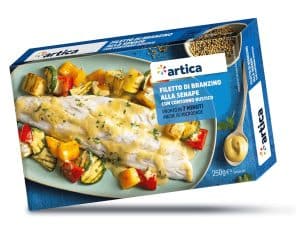 Sea Bass Fillet With Mustard And Rustic Side Dish – 250g