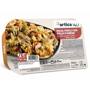 Halal Fusilli With Chicken And Mushrooms – 500g
