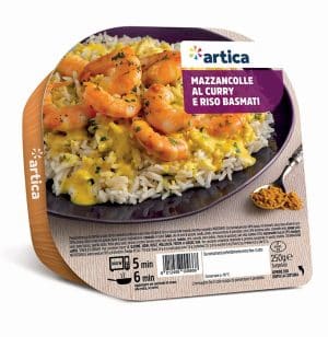 Curried Prawns With Basmati Rice – 250g