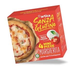 4 Gluten-Free And Lactose-Free Margherita Mini Pizzas – 320g