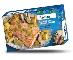 Salmon With Artichokes And Potatoes – 250g