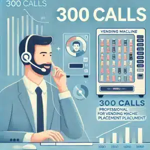 300 Contacts with Cold Calling – Lead Generation for Vending Placement