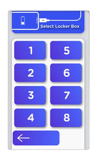 2) Select an available locker box